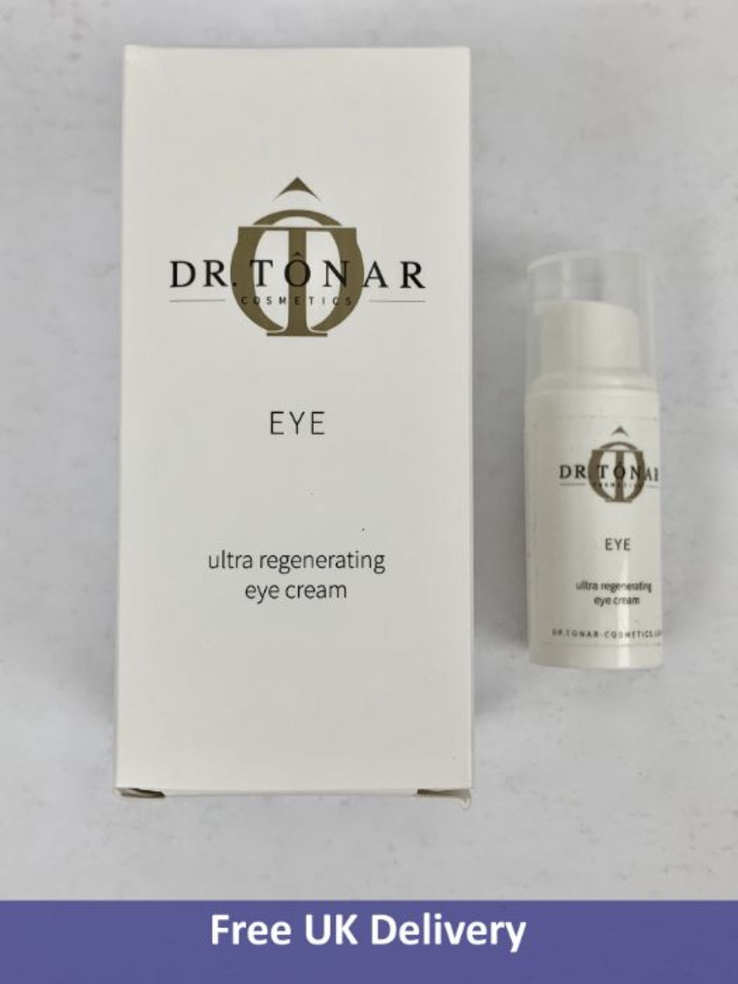 Dr. Tonar Cosmetics Skin Care Eye Cream 15ml and 1x 5ml mini
