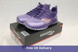 Saucony Mad River TR Women's Trainers, Violet/Purple, UK 7.5