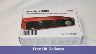 Scarlett 4i4 Third-Generation 4-In, 4-Out USB Audio Interface