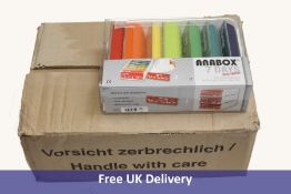 Thirty Anabox 7 Days Rainbow Pill Dispenser Boxes