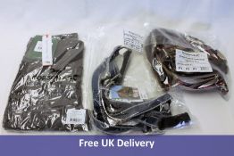 Horse Riding equipment to include Headcollars and Tights