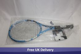 Babolat Pure Drive NC Blue Tennis Racket and Custom Damp 2er