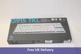 Logitech G915 TKL Tenkeyless LIGHTSPEED Wireless RGB Gaming Keyboard, UK Model