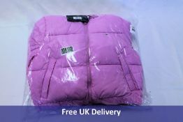Tommy Hilfiger Cropped Puffer Jacket, Fresh Orchid, XS