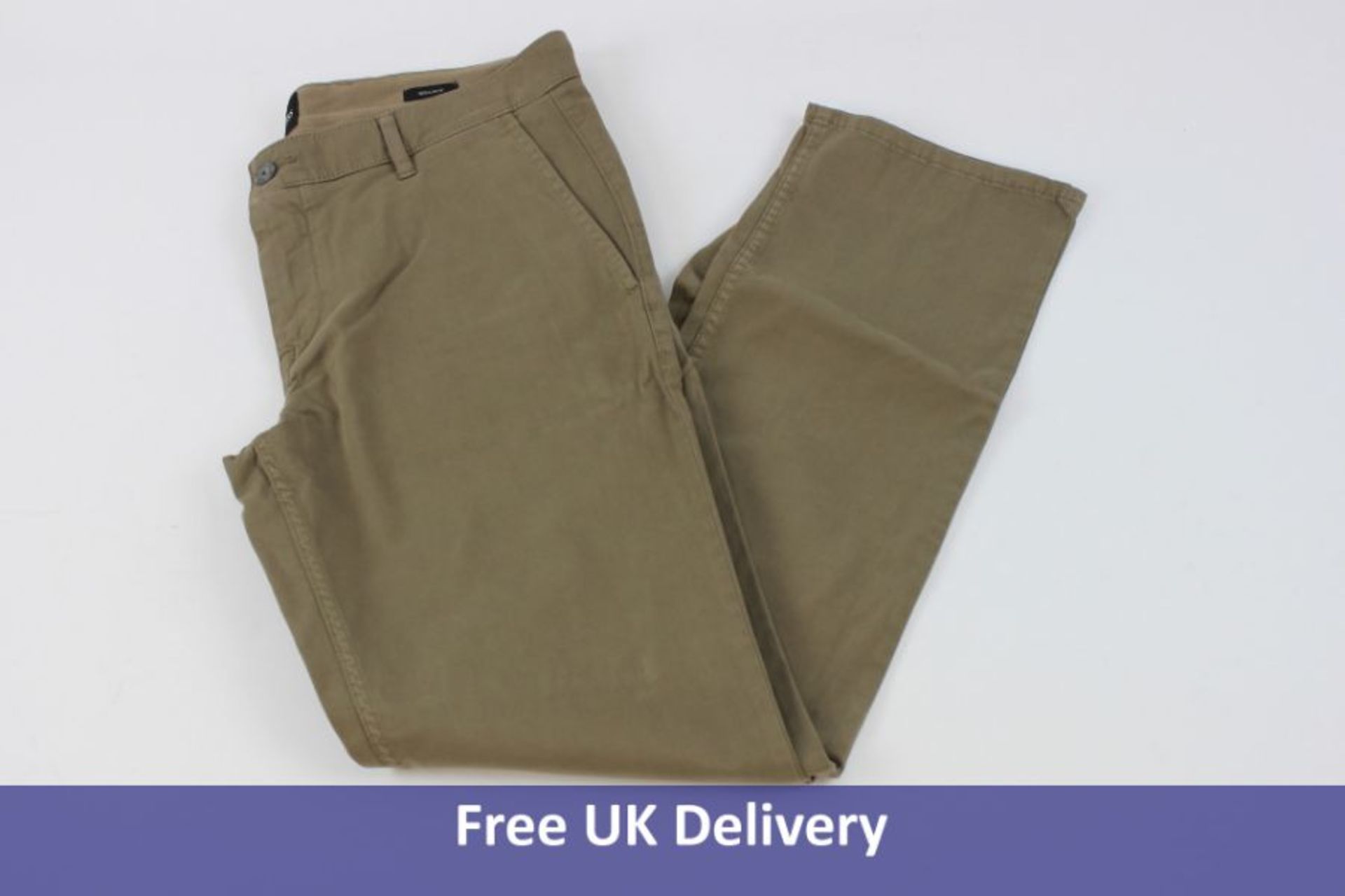 Hugo Boss Casual Schino Regular D Chinos, Light Brown, Waist 34, Leg 32