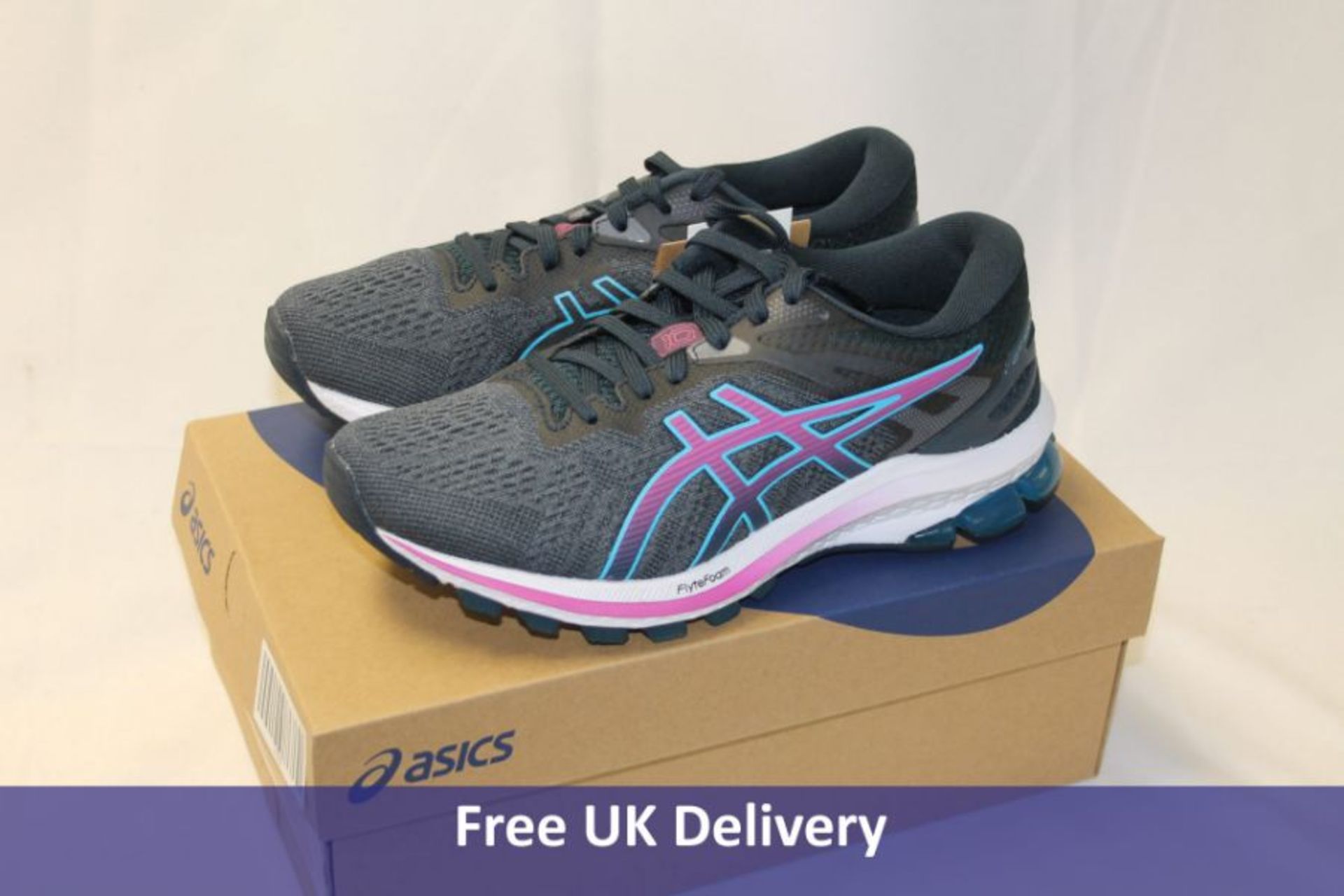 Asics GT-1000 10 Women's Trainers, French Blue/Digital Grape, UK 7.5