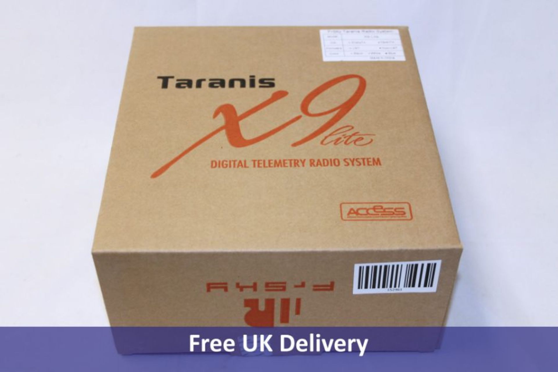 Two Taranis Radio Control items to include 1x X9 Lite Digital Telemetry Radio System Controller, Ope