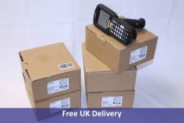 Five Zebra MC32N0 Handheld Barcode Scanners