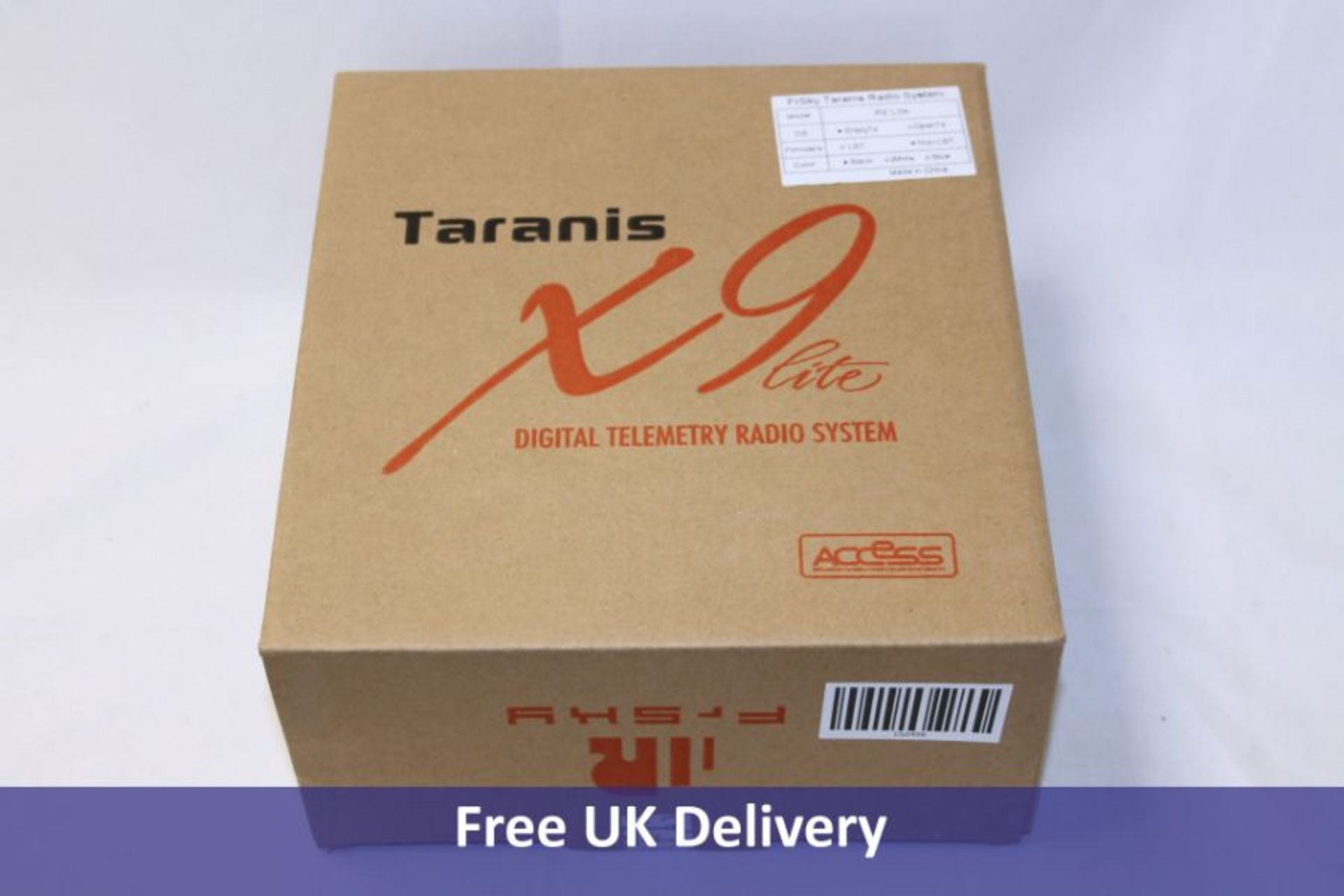 Two Taranis Radio Control items to include 1x X9 Lite Digital Telemetry Radio System Controller, Ers - Image 2 of 2