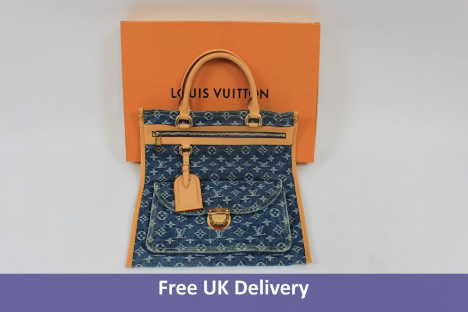 Louis Vuitton Vintage Denim Bag. Used