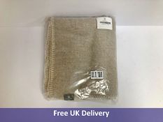 Urbanara Aspan Blanket, Beige & Eierschale