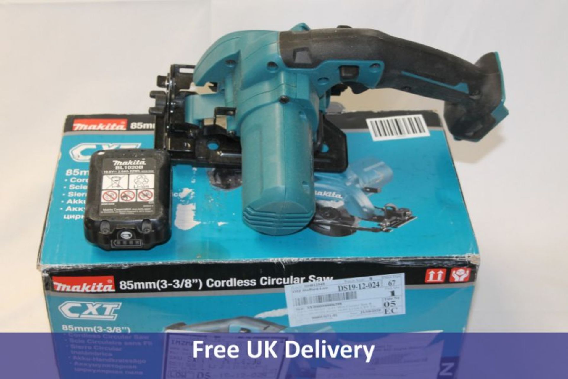 Makita 85mm Cordless Circular Saw. Used.