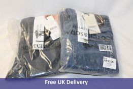 Two pairs of Scotch & Soda Denim Jeans, 1x The Blue Gang, 1x Dense Night, Size 30/30