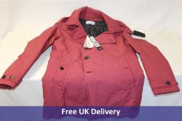 Stone Island Coat, Garnet, Medium