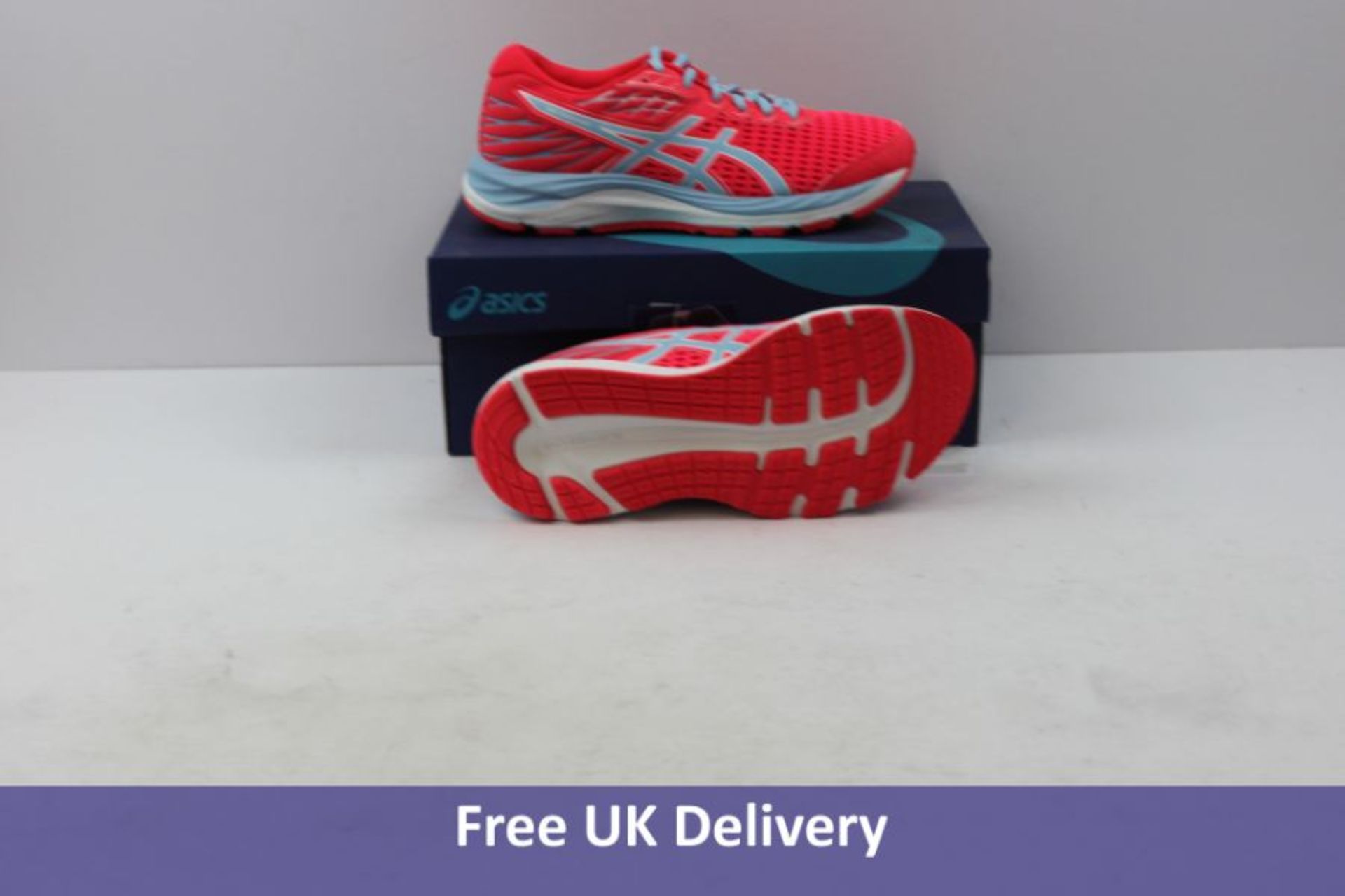 Two pairs of Asics Kid's Gel Cumulus 21 GS Trainers, Pink, UK 3 - Image 2 of 2