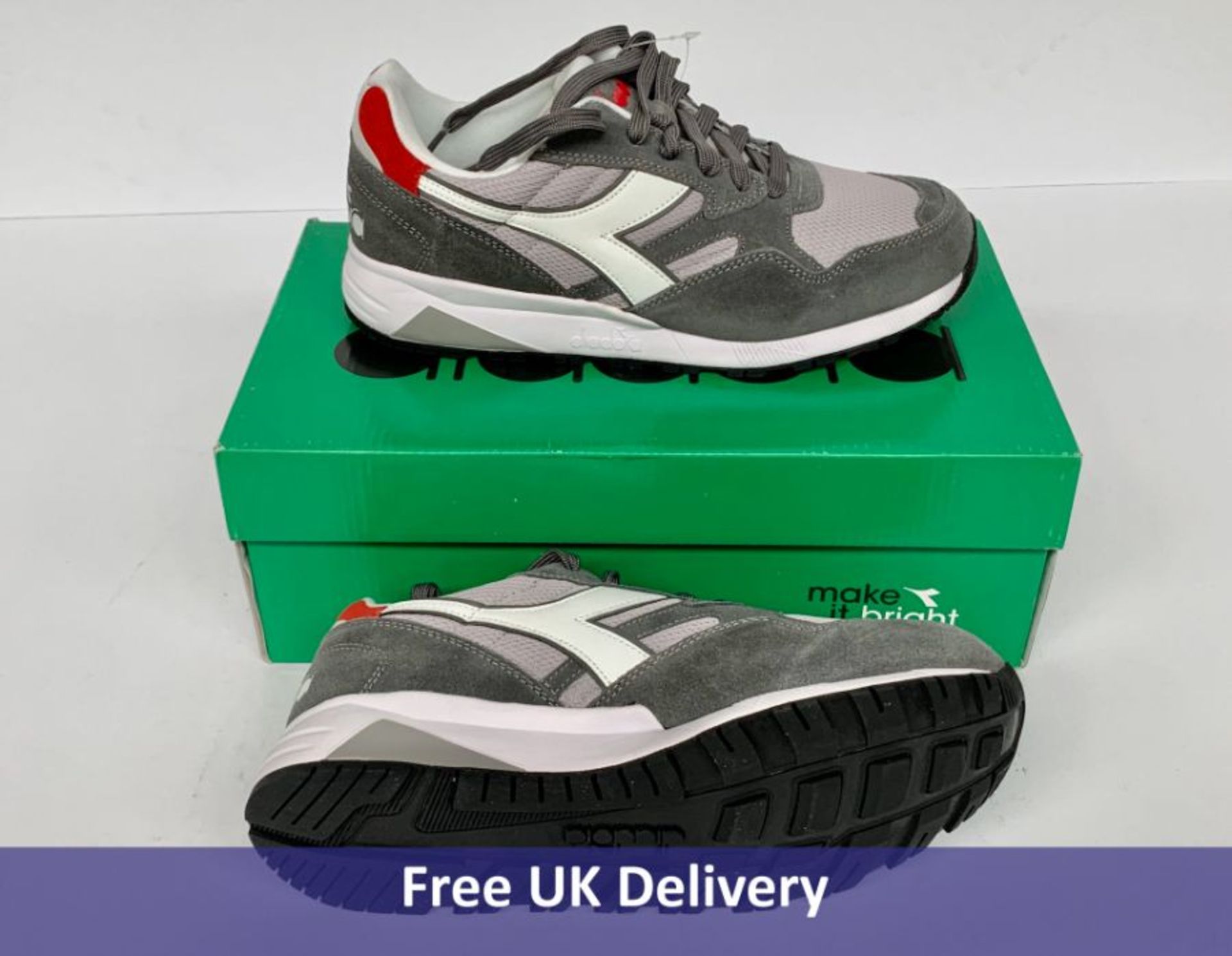 Diadora Sportswear Unisex N902 S Trainers, Storm Grey, UK 7.5