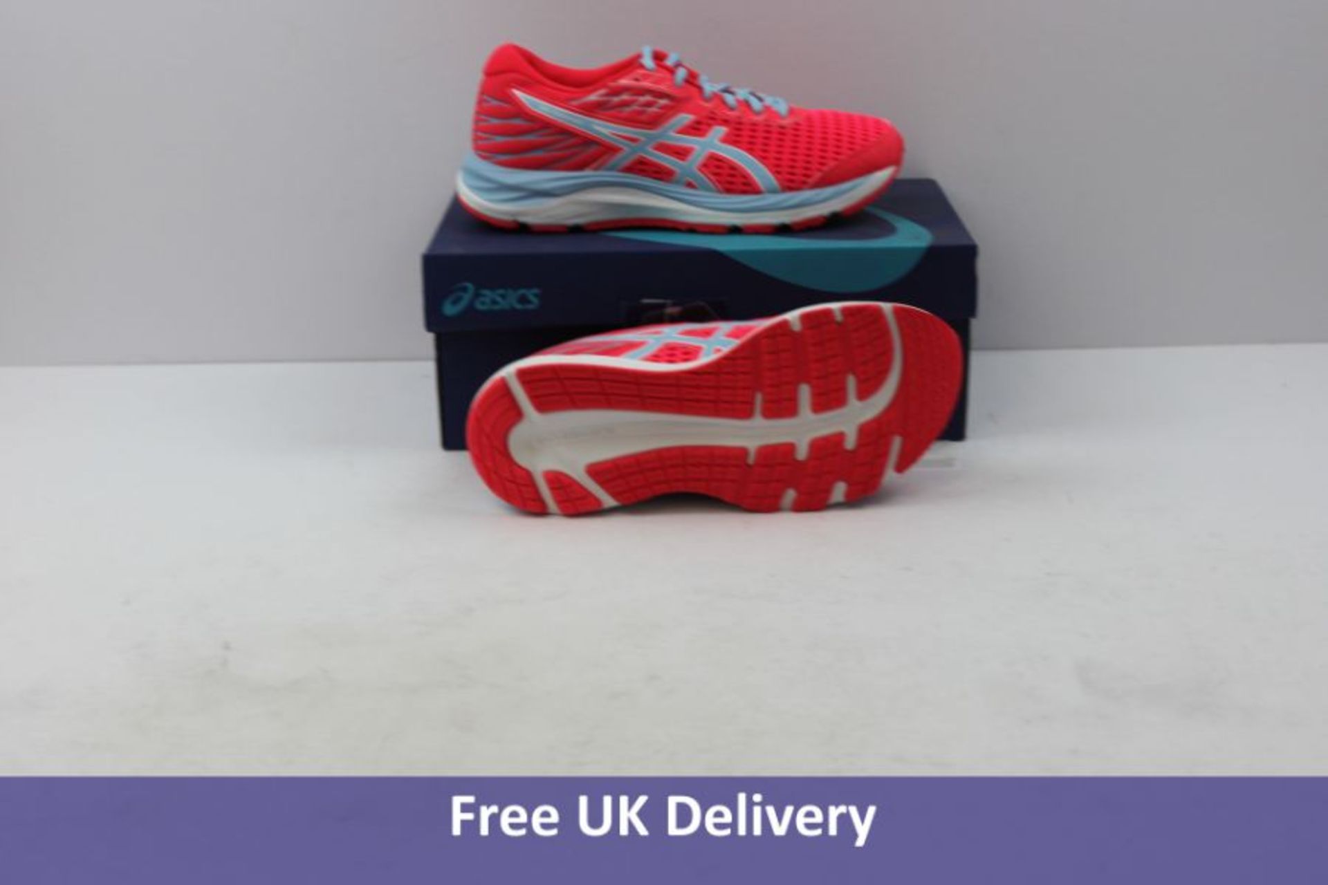 Two pairs of Asics Kid's Gel Cumulus 21 GS Trainers, Pink, UK 3