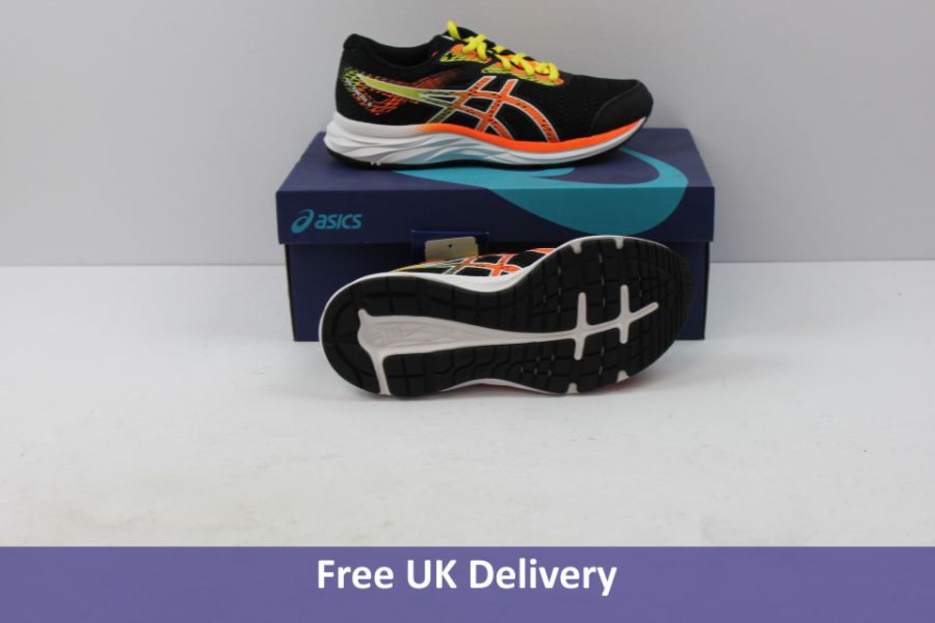 Two pairs of Asics Kid's Trainers