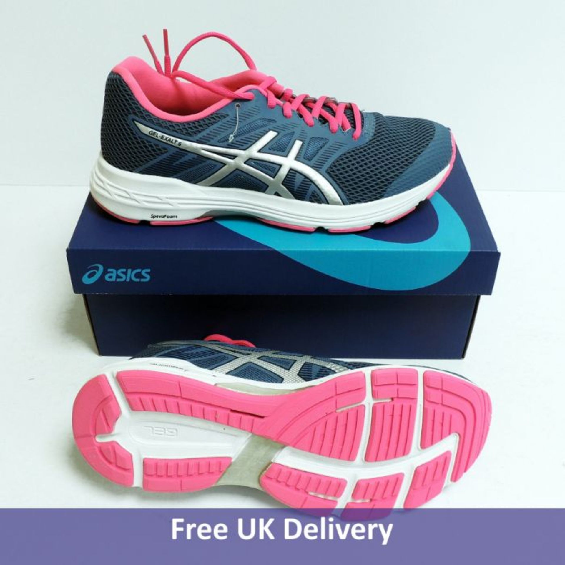 Asics Women's Gel-Exalt 5 Trainers, Grey Floss and Silver, UK 7