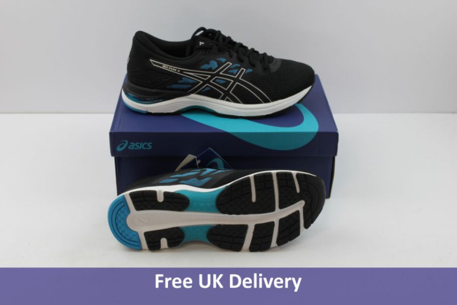 Asics Men's Gel Flux 5 Trainers, Black, UK 8.5