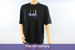 Dunhill New York Archive Logo T-Shirt, Black, Size XL