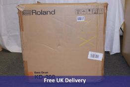 Roland KD-200 MS Bass Drum. Box damaged