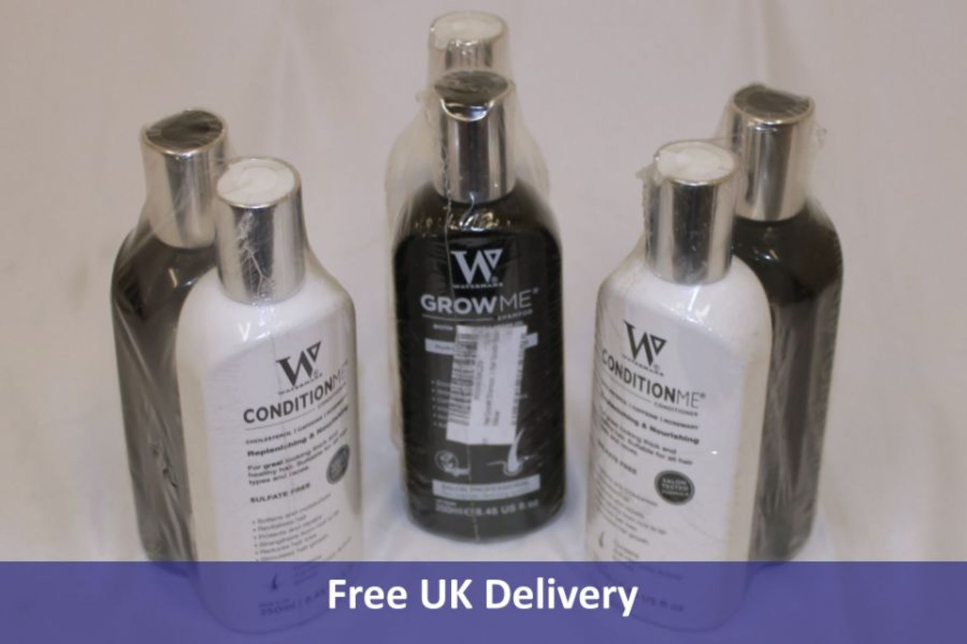 Sixteen Watermans Hair Growth Shampoo and Conditioner, Twin Pack 250ml