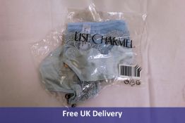 Two Lise Charmel Thongs, Sky Blue, EUR 40