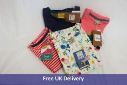 Frigu Tops to include Little Discovery Top, Pink, Jade Jersey Dress, Watermelon, Romilly Reversible