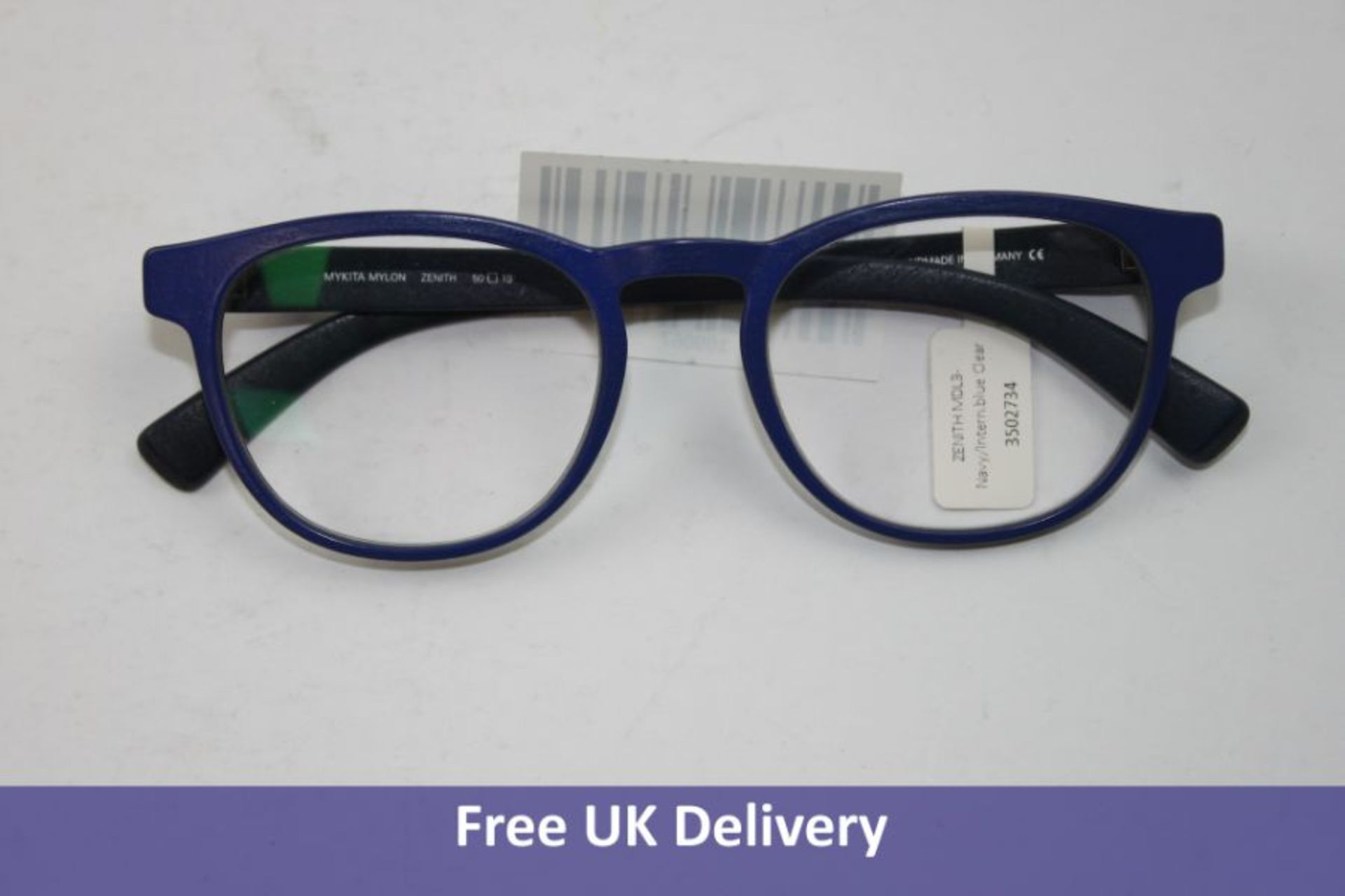 Mykita Zenith Unisex Glasses, Blue, Size 145