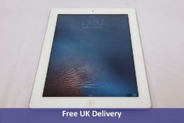 Apple iPad 2nd Generation, 9.7", 64GB, White, MC981B/A. Used, iPad only, no box or accessories