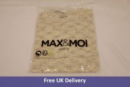 Four Max&Moi E21Linen Paoline Jumper to include 1x S, 2x M, and 1x L