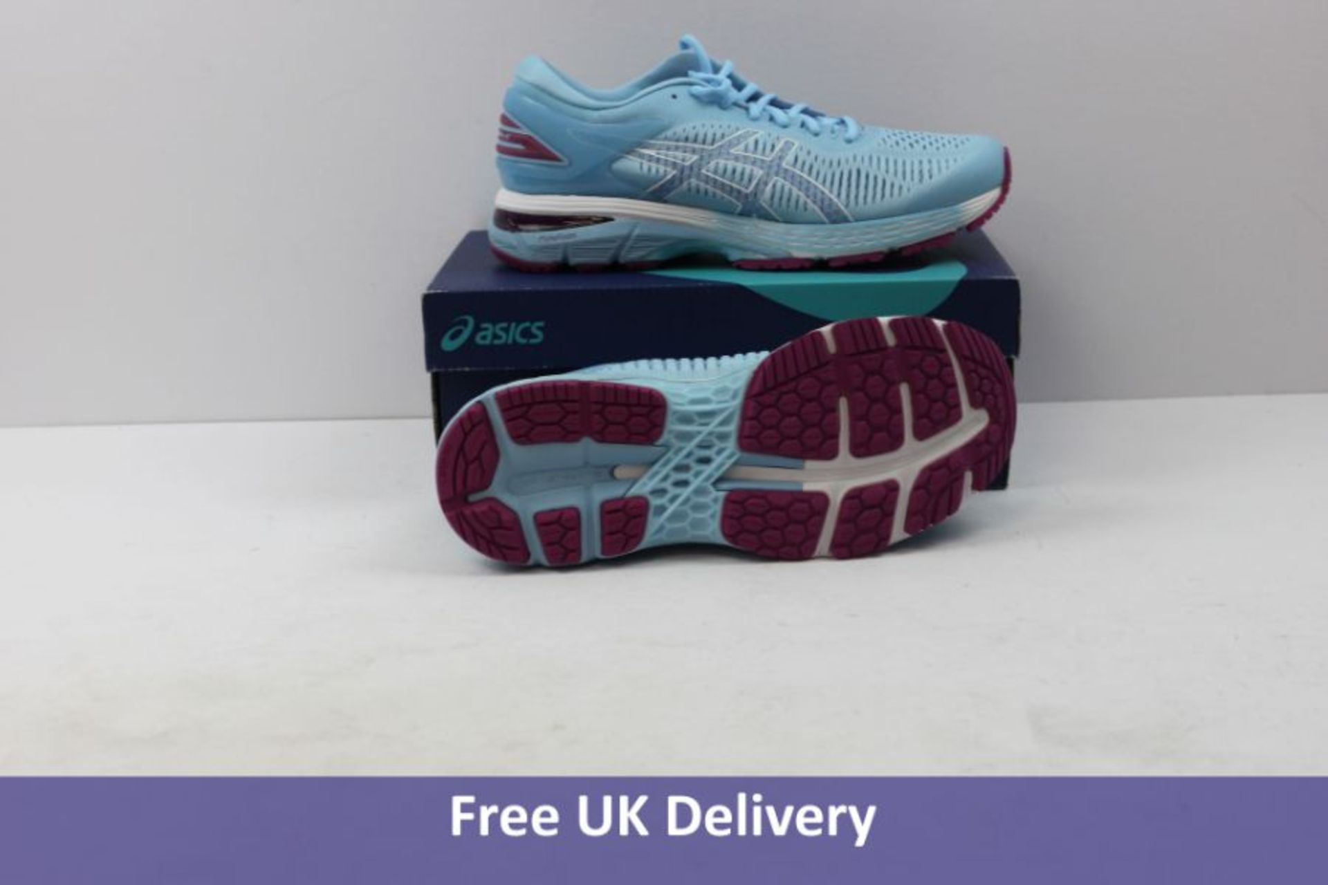 Asics Women's Gel Kayano 25 Trainers, Sky Blue, Size 6.5