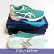 Asics Women's Solution Speed FF Trainers, Techno Cyan and White, UK 5