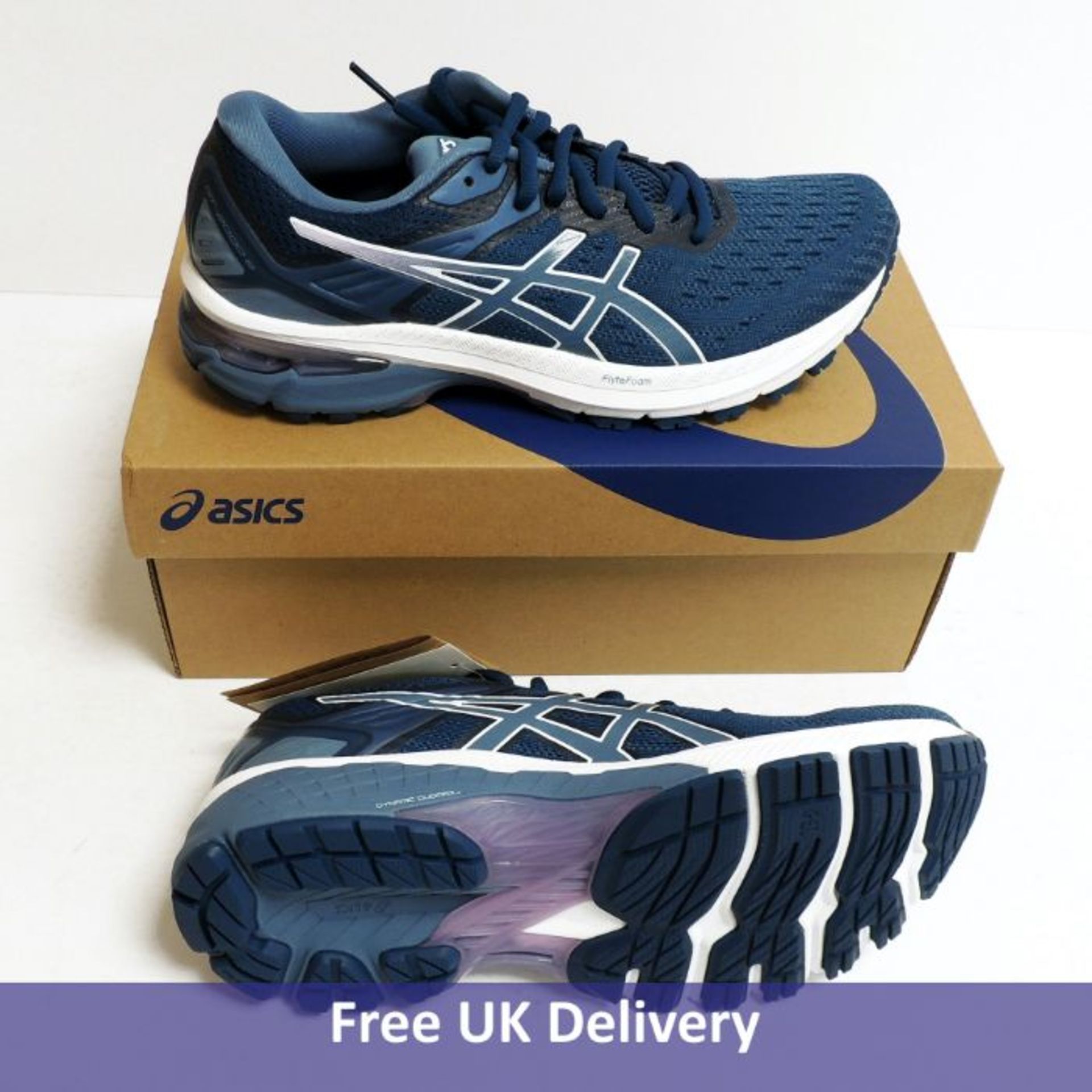 Asics Women's 1012A859 Trainers, Mako Blue and Grey Floss, UK 6