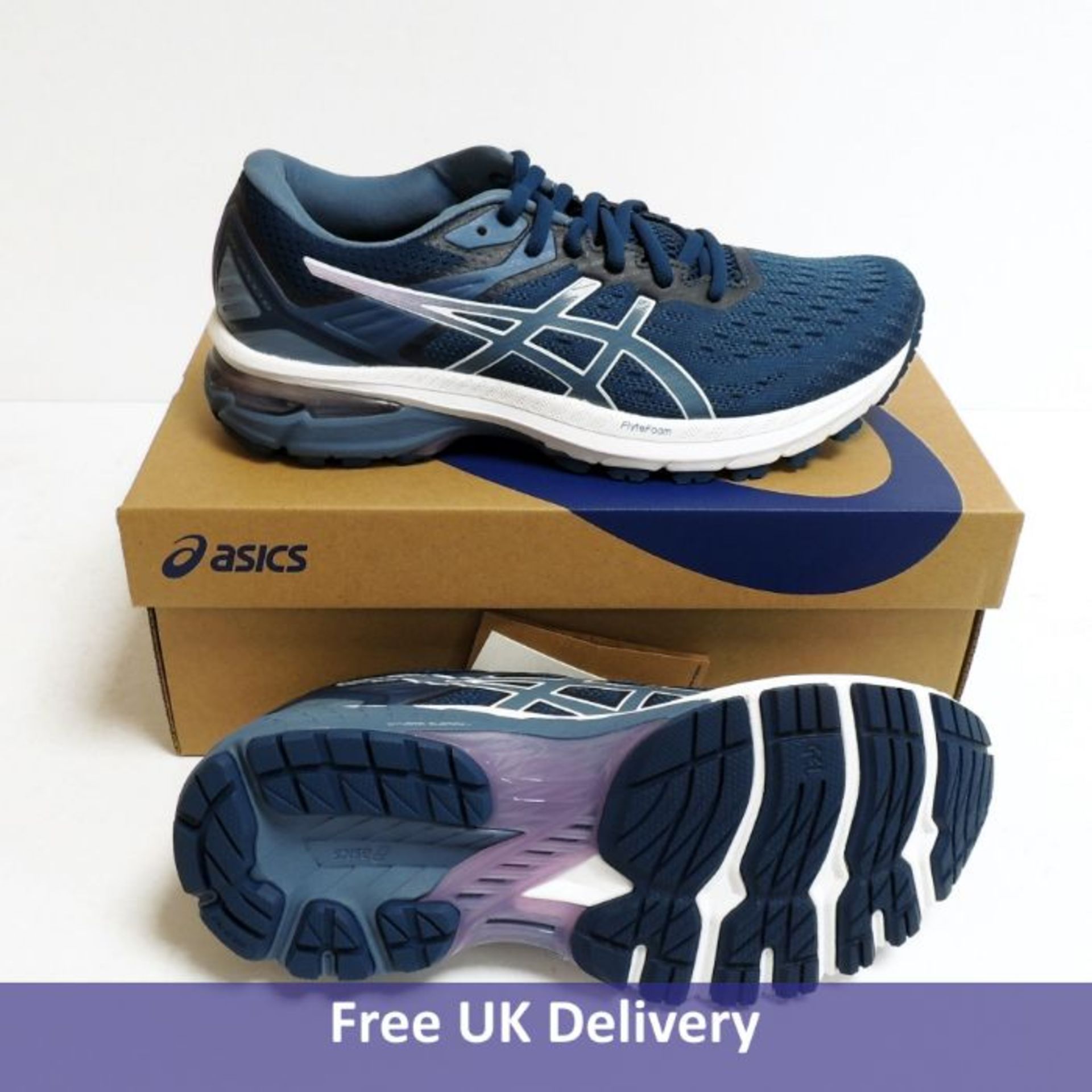 Asics Women's 1012A859 Trainers, Mako Blue and Grey Floss, UK 6