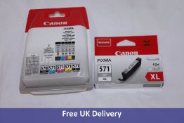 Canon PGI-570 / CLI-571 2 Black and 3 Colour Ink Cartridge Multipack, Canon Pixma Chromolife 100 XL