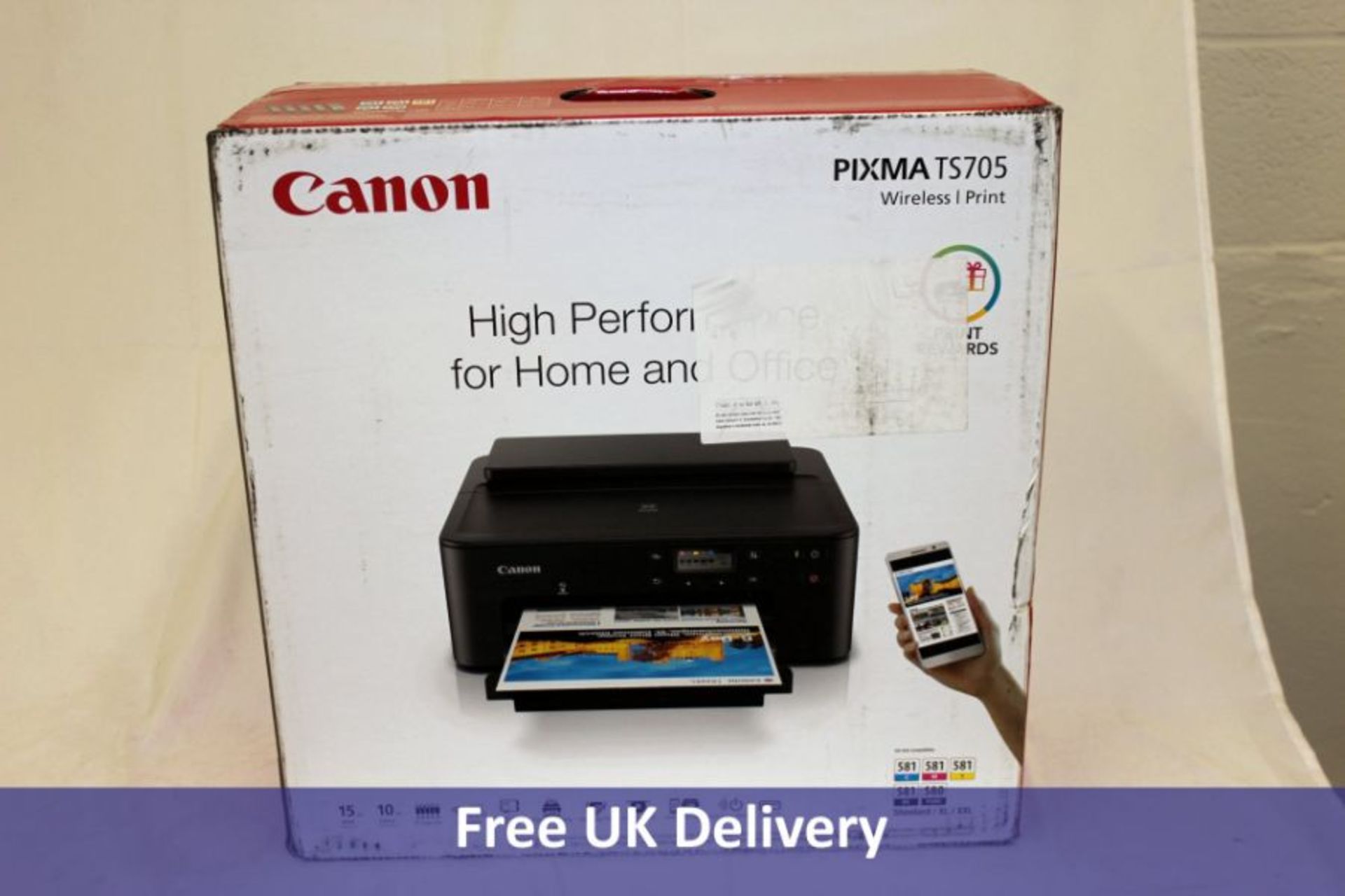 Two Canon Pixma Printers to include 1x TS705 and 1x TS3150 All in One Wireless Inkjet Printer