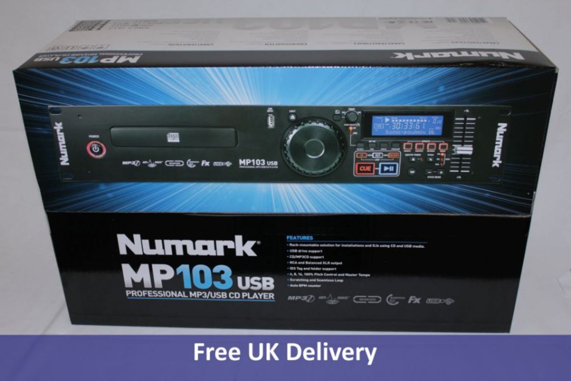 Numark MP103USB Professional USB and MP3 CD Player