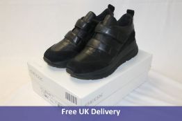 Geox D Backsie D Nappa/Suede Kid's Shoes, Black, UK 7