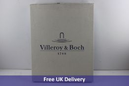 Villeroy and Boch Soft Close Toilet Seat, Finion Stone White Ceramic Plus