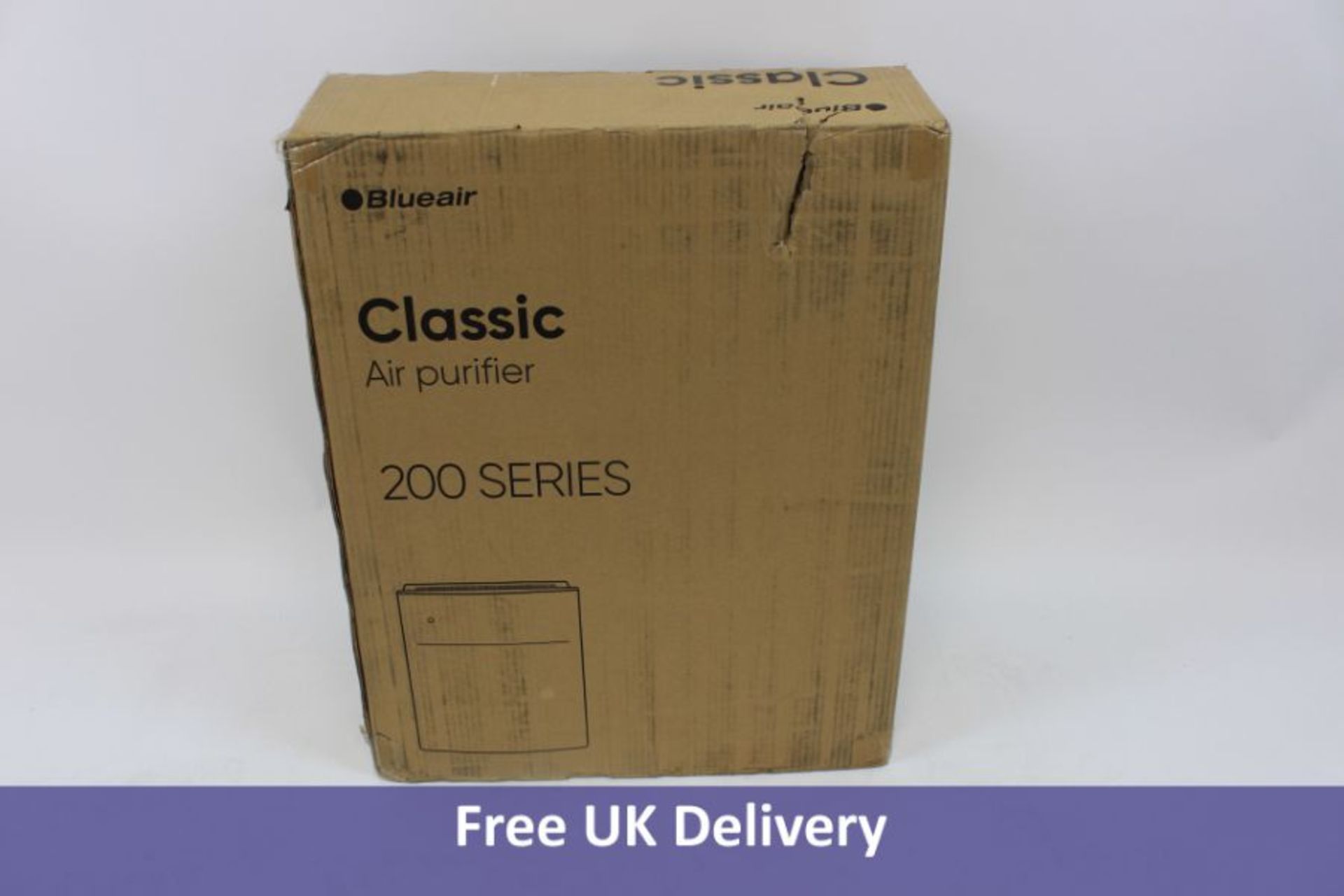 Blueair Classic Air Purifier Series 200, White , Slight Damaged Box