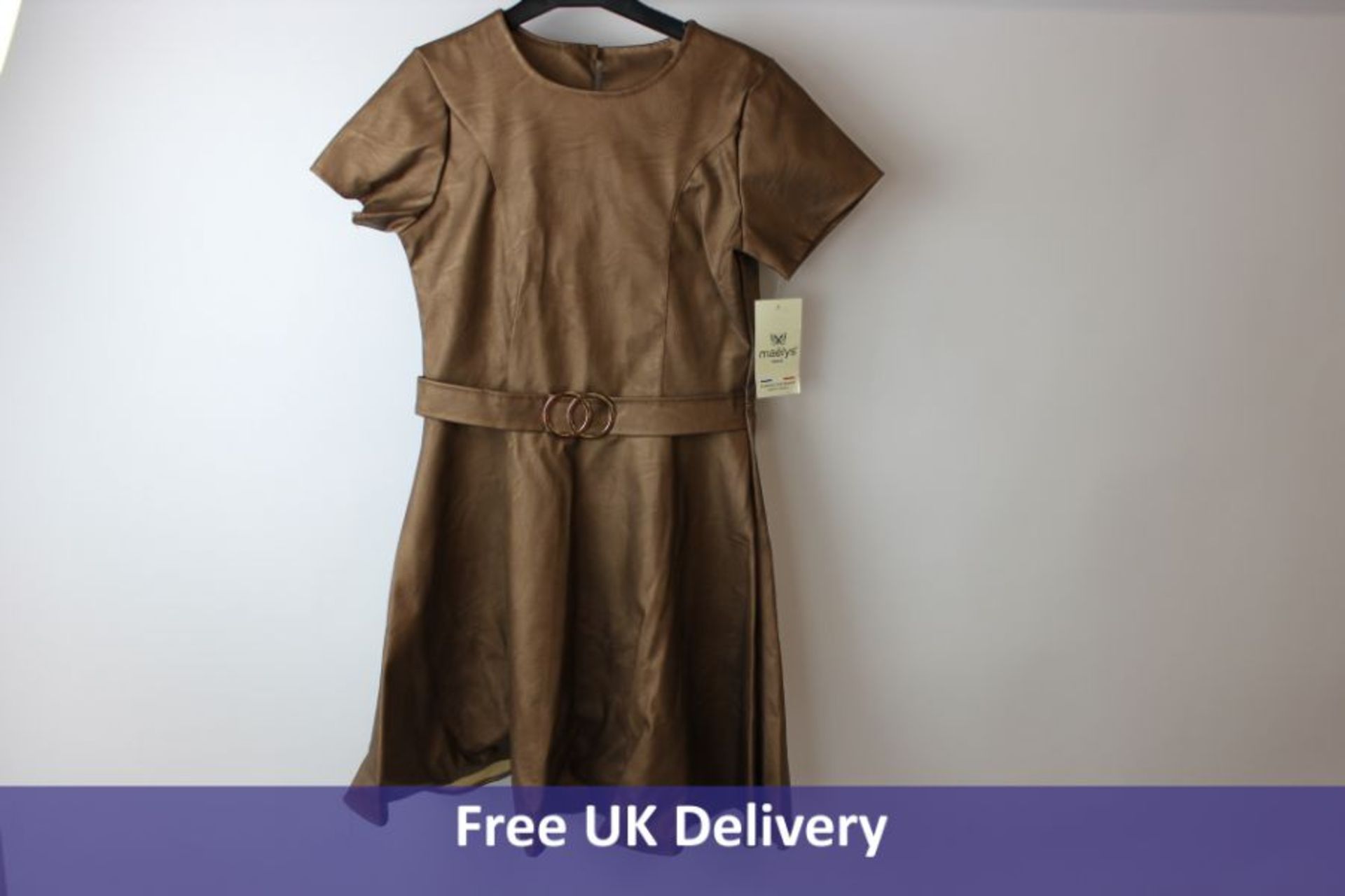 Eighteen Maelys Paris Girl's Dresses, Brown