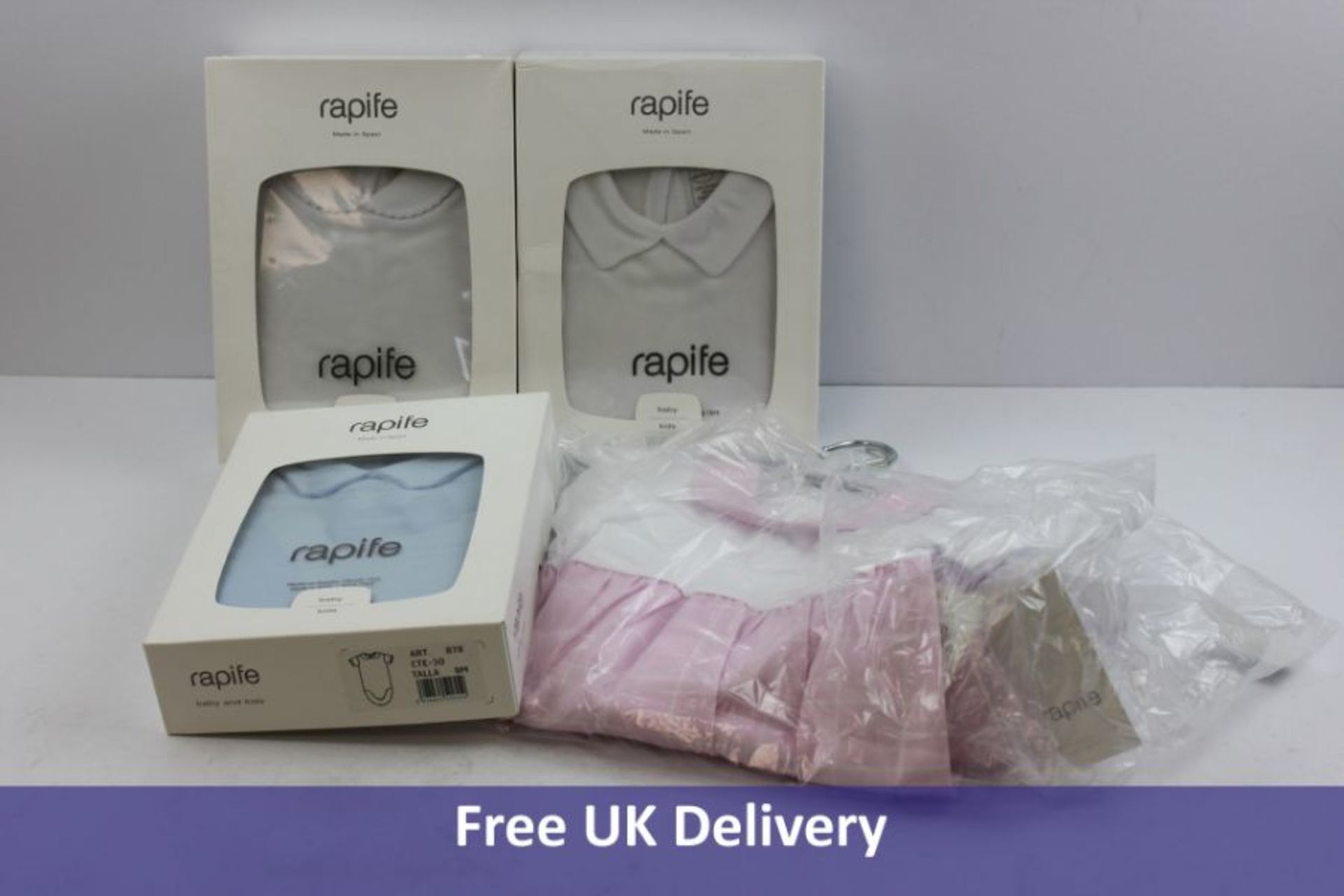 Five items of Rapife Baby Clothing