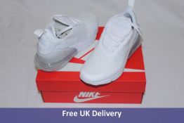 Nike Air Max 270, Black, UK 3
