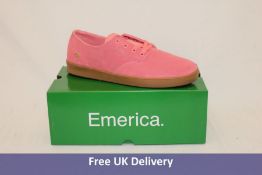 Two Emerica products to include 1x The Romero Laced Trainers, Pink, UK 8 and 1x The Romero Laced You