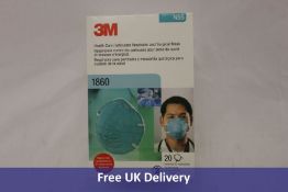 Forty-eight 3M 1860 N95 Healthcare Particulate Respirator Masks