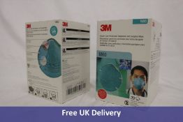 Twelve Pack 3M 1860 N95 Healthcare Particulate Respirator, 20 pieces per pack