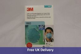 Thirty-six 3M 1860 N95 Healthcare Particulate Respirator Masks
