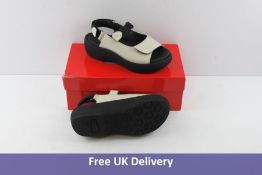 Wolky Women's Jewel Martincia Leather Shoes, White, UK 4. Damaged box
